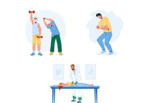 Health medical characters