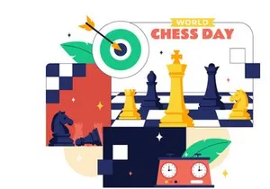 10 World Chess Day Illustration