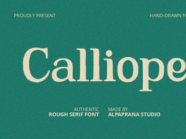 Calliope - Serif Font preview picture