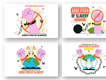 10 Day for the Abolition of Slavery Illustration