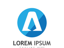 modern and creative initial letter A logo.