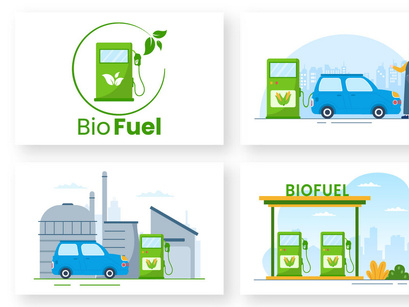 10 Biofuel Life Cycle Illustration