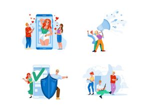 Social media characters