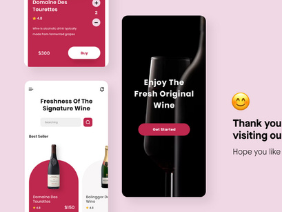 Ichish - Wine Design Mobile App