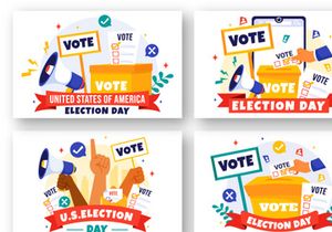 11 Election Day Political Illustration