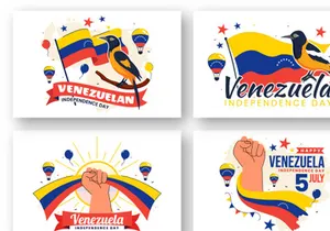 10 Venezuela Independence Day Illustration