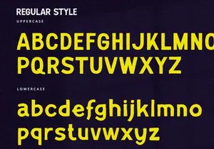 Thalora - Rough Font