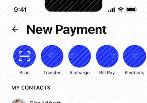 Kit de interfaz de usuario de aplicación de billetera de pagos Figma - V2