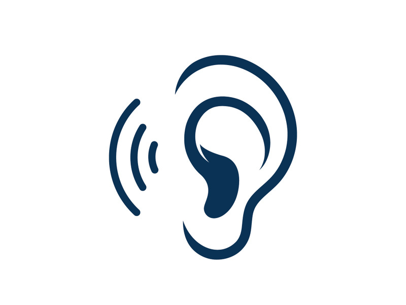 ear Logo Template vector icon