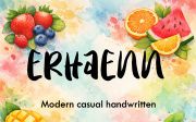 ERHAENN – Modern Casual Handwritten Font