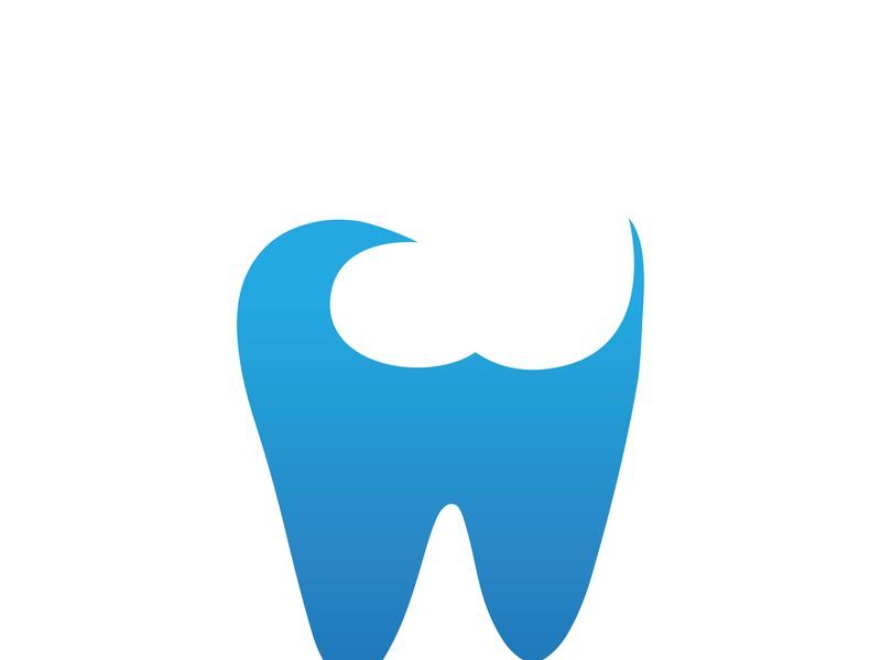 Dental Logo Design vector template.Creative Dentist Logo. Dental Clinic Vector Logo.