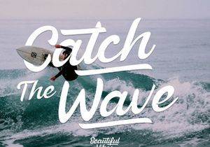 Beautiful Vibes - Bold Script Vintage Retro Font