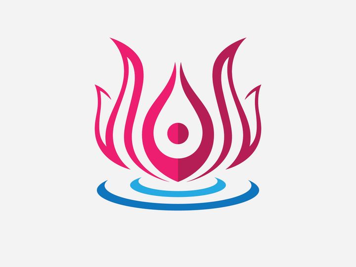 Lotus Logo Icon Vector Illustration