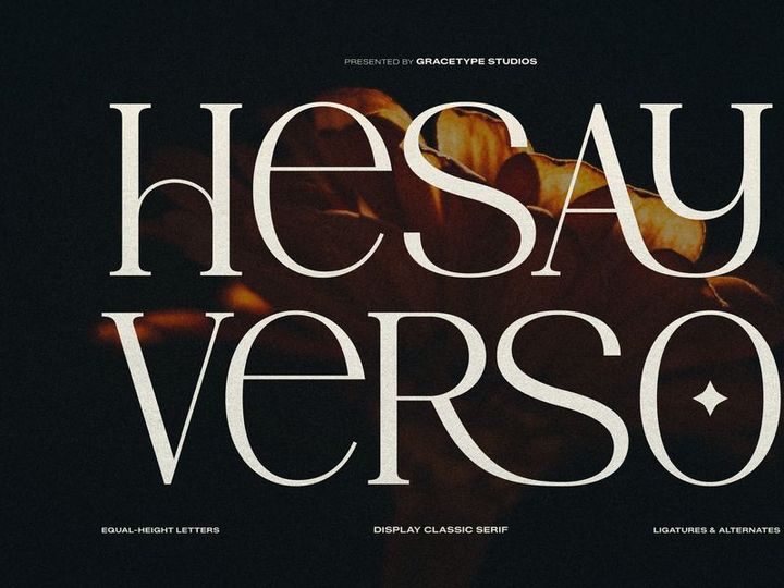 Hesay Verso | Display Classic Serif