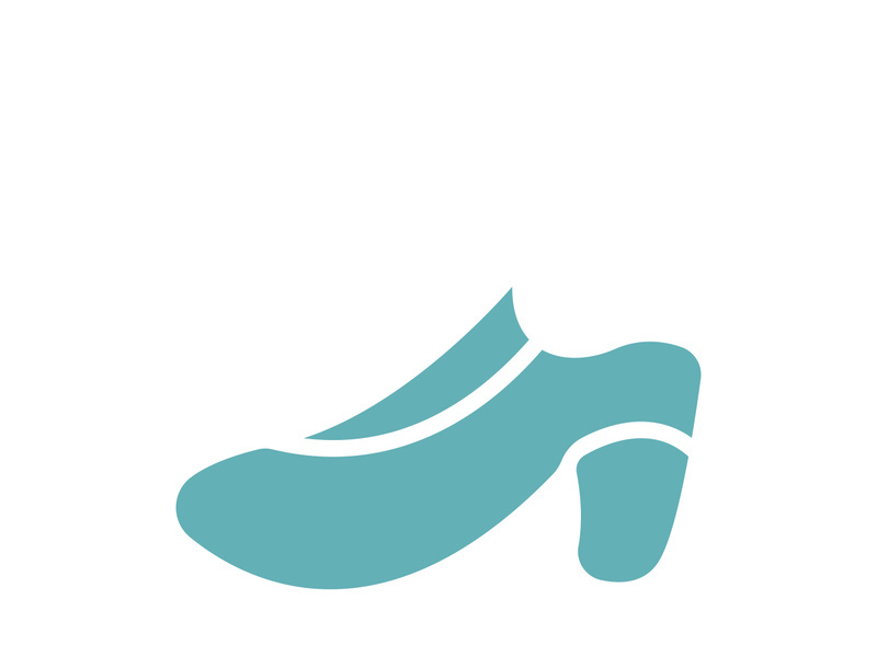 Icon shoe logo concept vector sneaker template shoes shop design