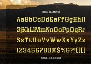 Dupreh Forge | Western Slab Serif