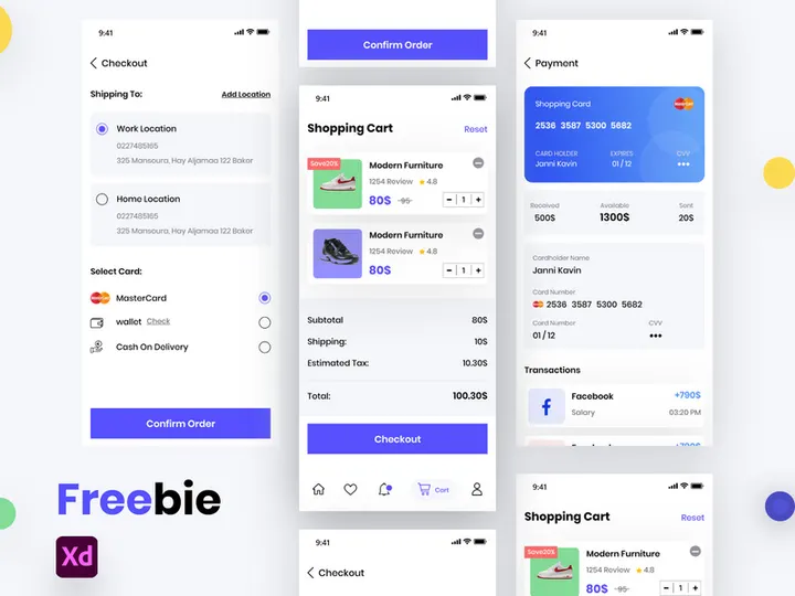 Freebie Ecommerce App