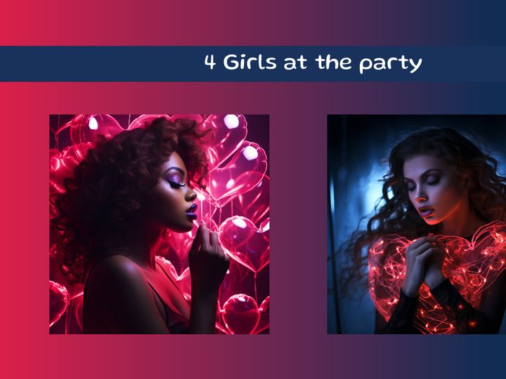 Girls at the party
