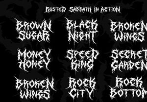 Rusted Sabbath | Black Metal Font