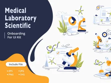 Medical Laboratory & Scientific Research Illustration Bundle preview picture