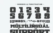 School Varsity - Condensed Slab Serif