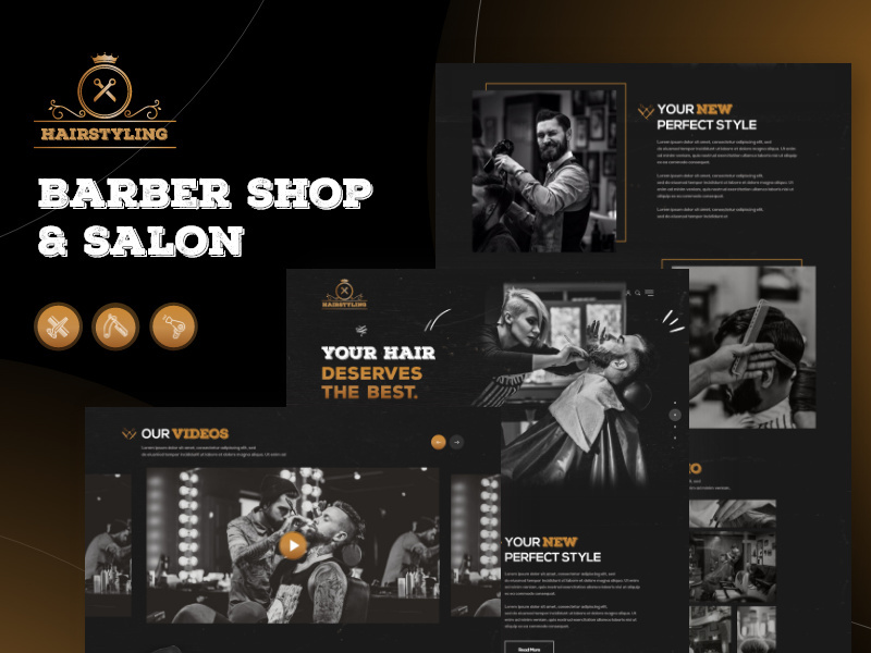 Barbershop Website