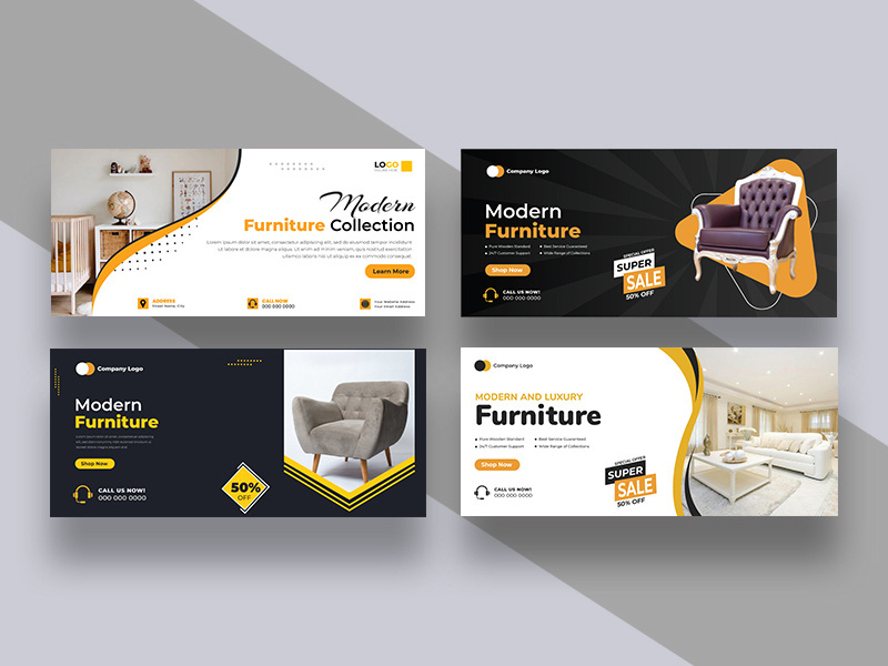 Furniture Sale Facebook Cover Banner Ver-1