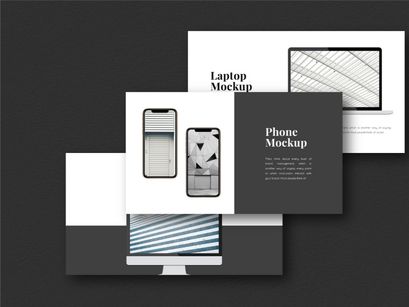 Dark Light Powerpoint Template