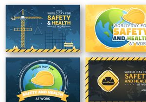 16 World Day of Safety and Health at Work Illustration