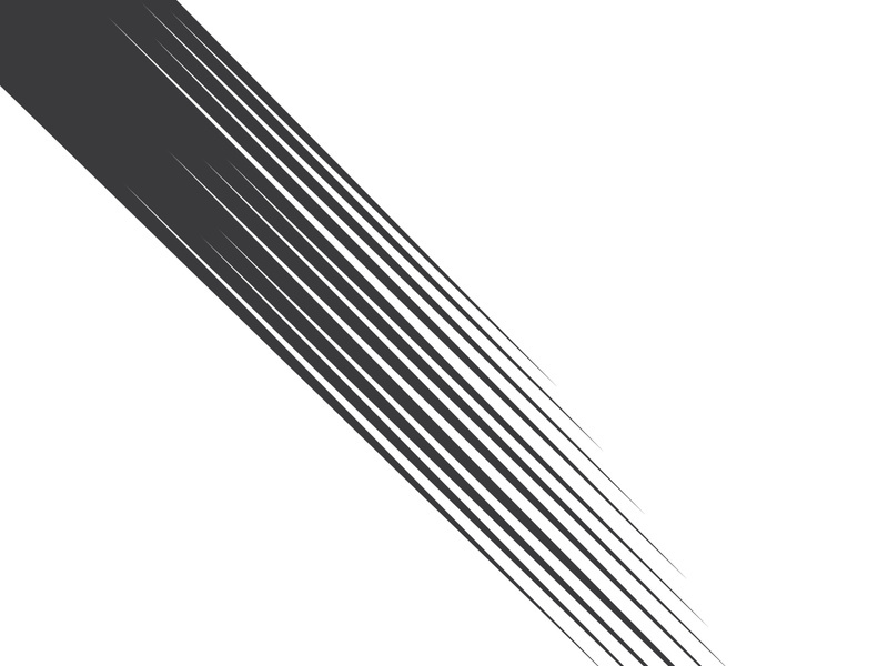 Speed Lines Comic Book Design Element Vector Illustration