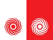 vortex vector illustration icon logo template design