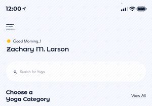 Yoga Class Mobile App Light Version