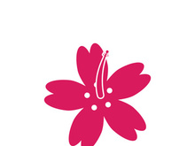 Flower vector icon design template illustration