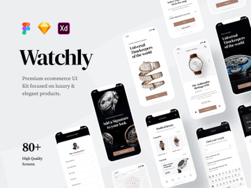 Watchly - Ecommerce UI Kit preview picture