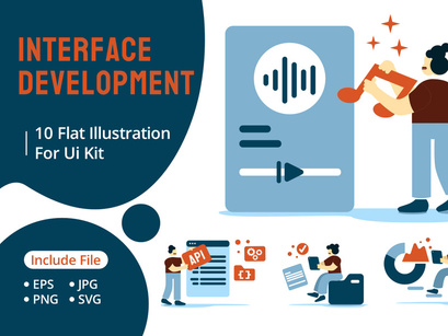 Interface Development UI and UX designers
