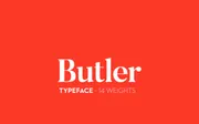 Butler - Free Font