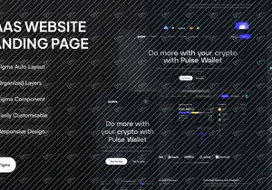 Pulse - Saas Website Landing Page