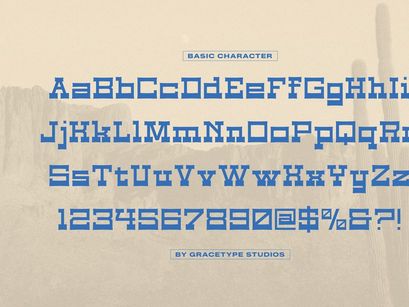 Outlaw Saga | Western Slab Serif
