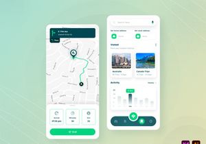 Map & Navigation 🧭 App UI Kit
