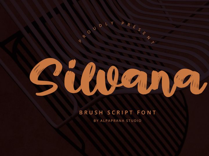 Silvana - Script Font