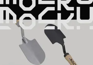 Garden Hand Scoop Mockup