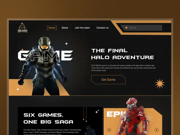 PlayStation Website Design Concept