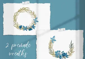 Blue Flower Set Free Download