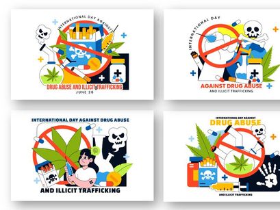 10 Drug Abuse And Illicit Trafficking Illustration