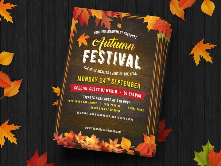 Autumn Festival Flyer