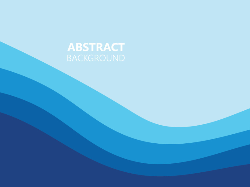 Blue wave water background wallpaper vector