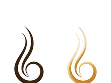 hair logo vector symbol, illustration icon