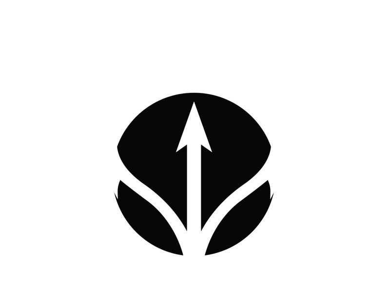 Trident Logo Template vector icon illustration design