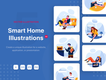 M81_Smart Home Illustrations_v2 preview picture