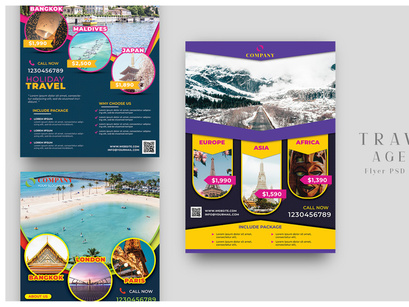 Travel Agency Flyer Template